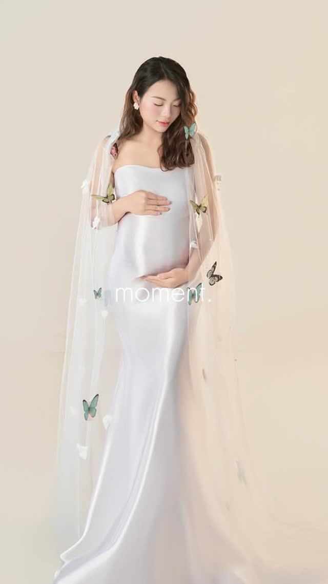 Khoảnh khắc mẹ bầu tại studio