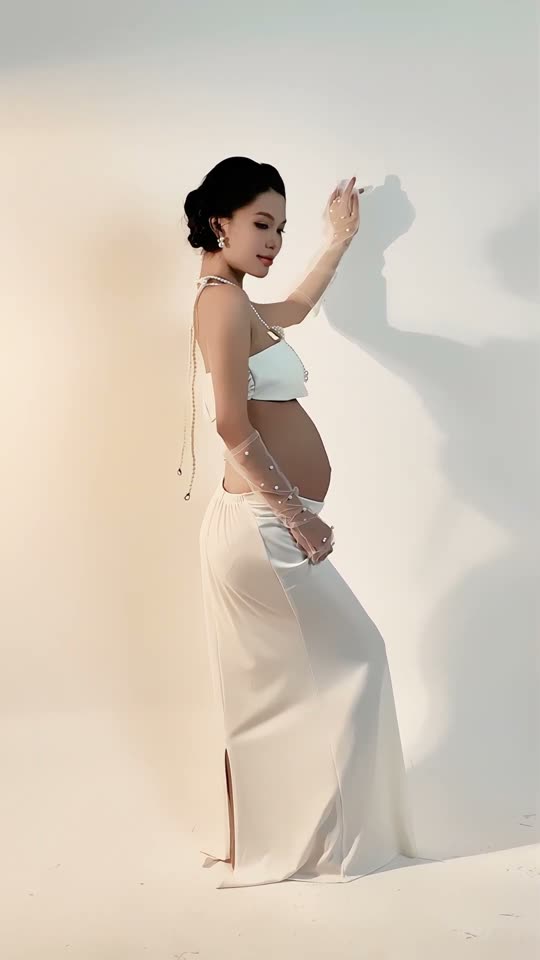Bộ ảnh concept trắng ngà — 27 giây khung hình