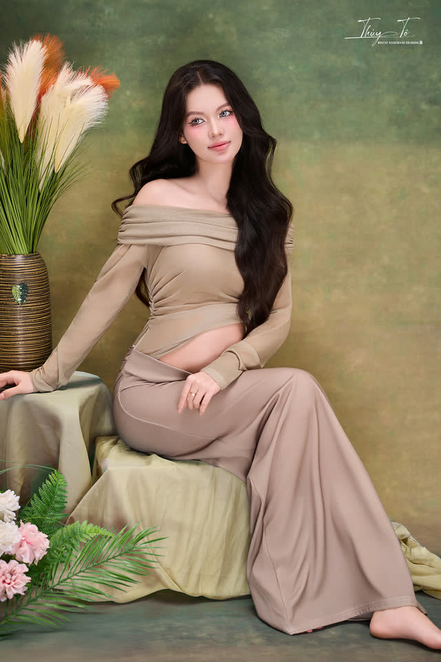 Ảnh bầu mới chụp tại Thúy Tô Studio, Vinhomes Ocean Park 2