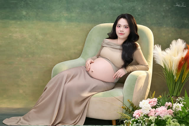 Ảnh bầu mới chụp tại Thúy Tô Studio, Vinhomes Ocean Park 2
