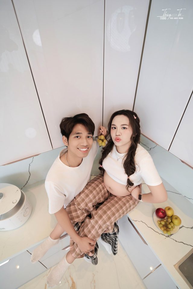 Ảnh bầu chụp tại Thúy Tô Studio, Vinhomes Ocean Park 2